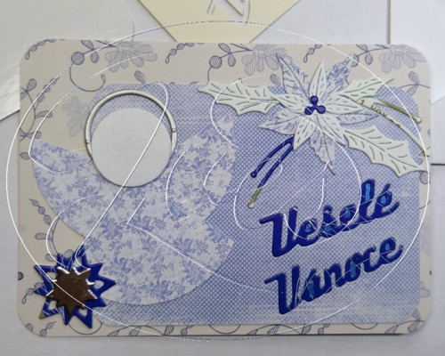Vzkazová kartička Vánoce (591) — foto 2