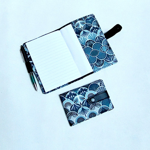 Obal na doklady + Obal na karty Grey wawe — foto 3
