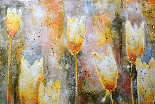 Tulipány......80x80cm — foto 2