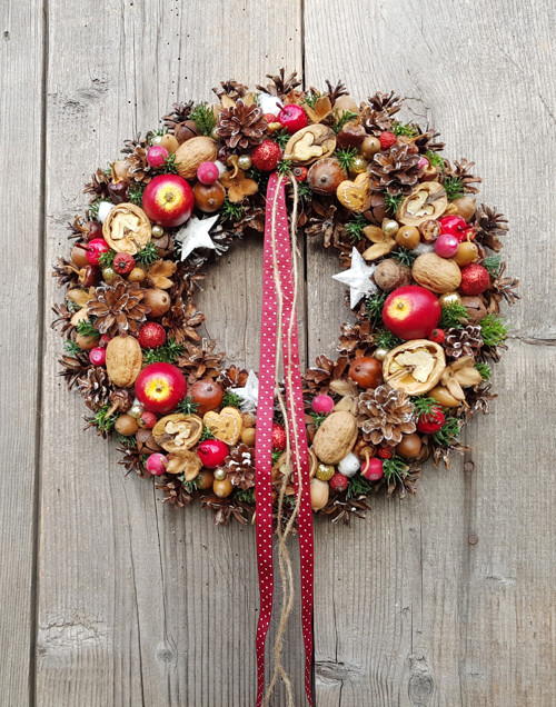 Adventní věneček "Vánoce tradičně" — foto 2