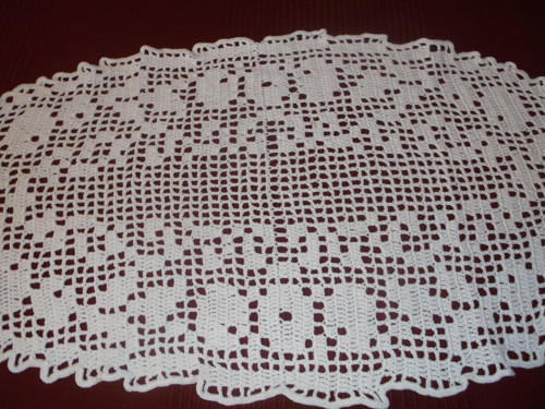 Oválná dečka - ubrus — foto 3