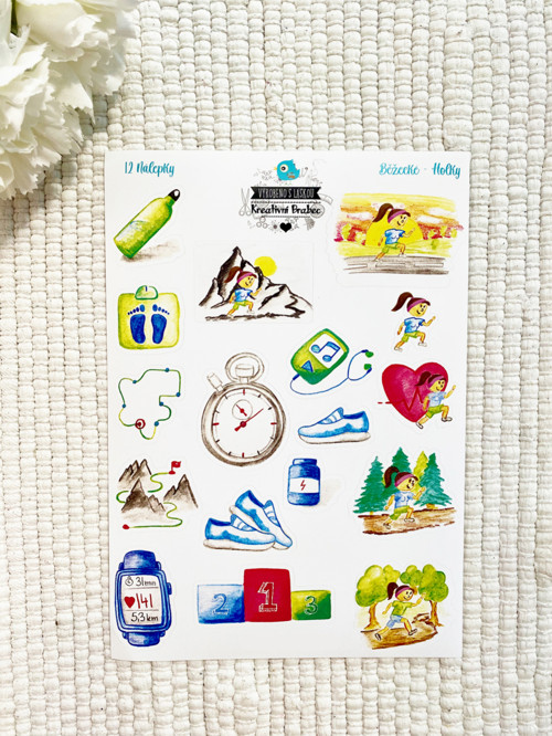 Samolepky č.12 - Běháme holky — foto 3