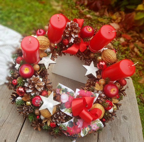 Adventní věnec "Vánoce tradičně" - rezervace — foto 2