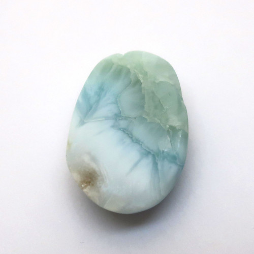 Kabošon kazový larimar ovál 21mm — foto 4