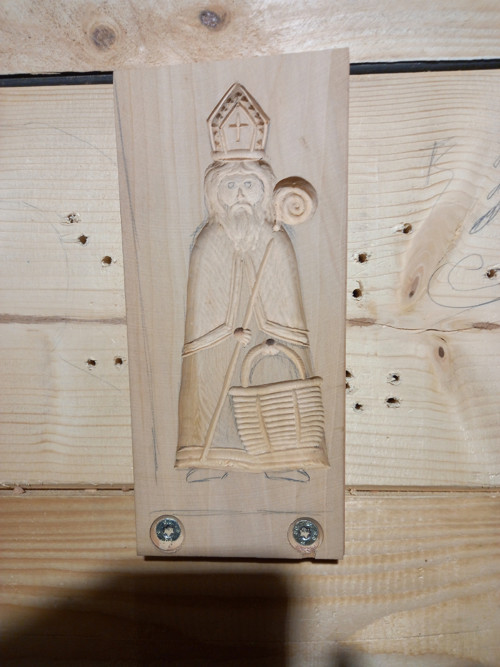 Mikulaš-dřevěná forma — foto 2