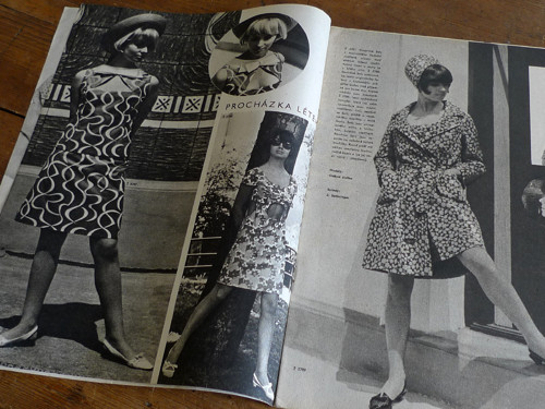 ŽENA a MÓDA ... módní časopis ... 6/1967 — foto 3