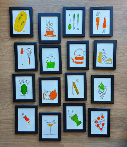 Sada obrazů do kuchyně/restaurace — foto 2