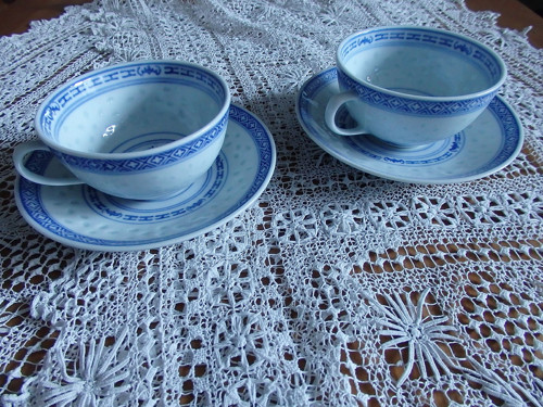 Rýžové pole - porcelán — foto 2