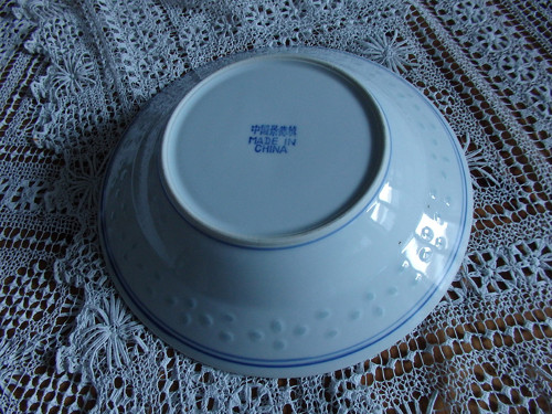 Velká mísa s rýží - porcelán — foto 2