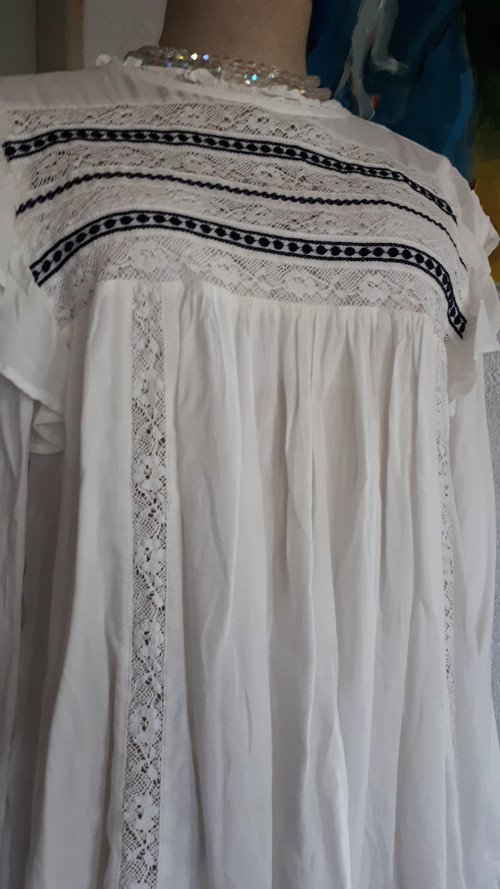 Viktoriánská blúzka vintage — foto 5