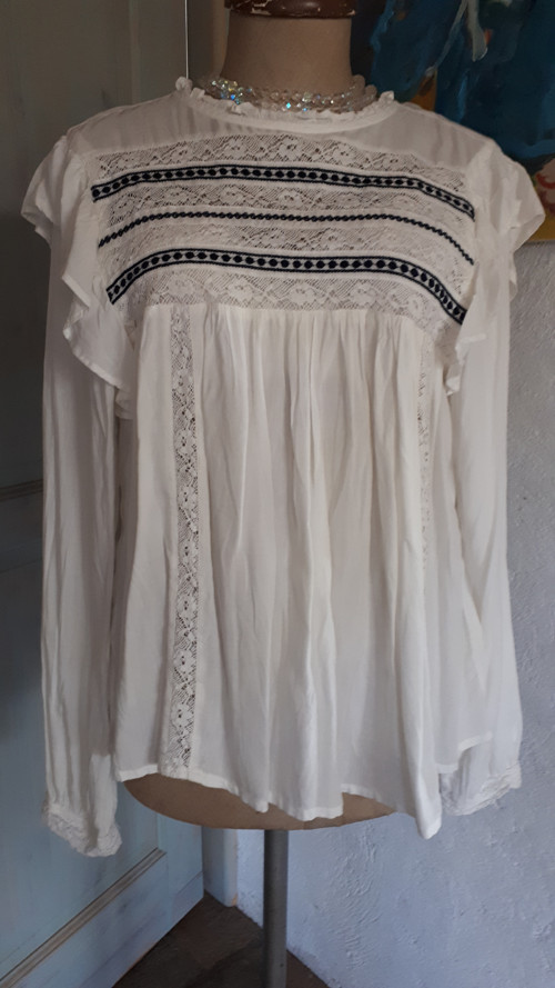 Viktoriánská blúzka vintage — foto 2