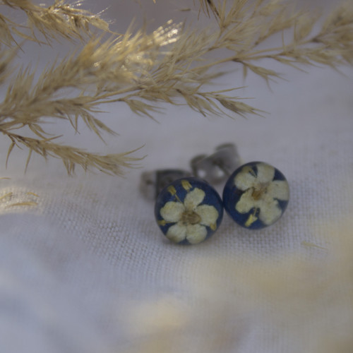 Náušnice černý bez 0,8 cm — foto 6