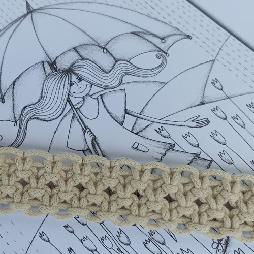 Macramé záložka do knihy — foto 3