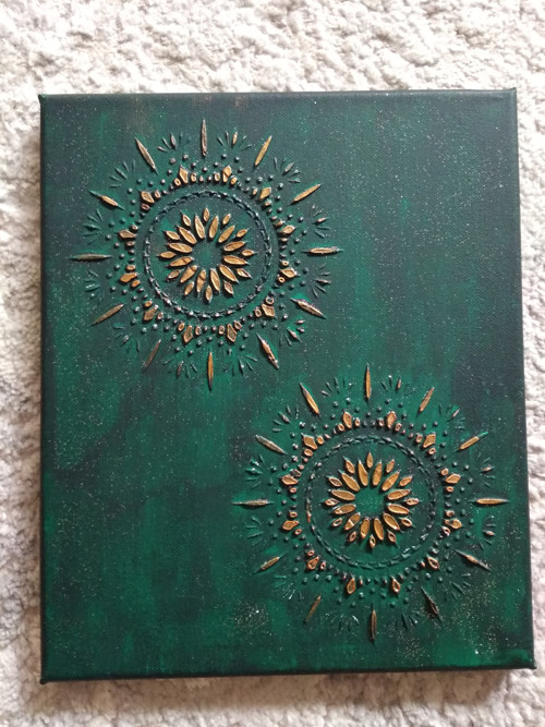Mandala zelena — foto 2