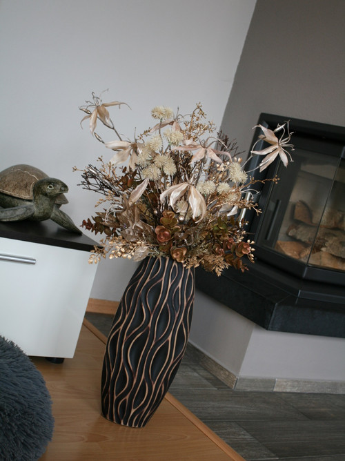 Vánoční dekorace s gloriosami — foto 2