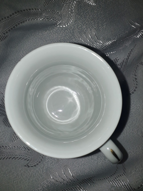 Retro porcelánový hrnek.... — foto 3