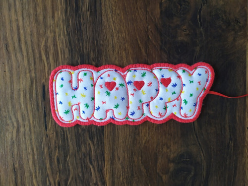 Záložka do knihy happy — foto 4