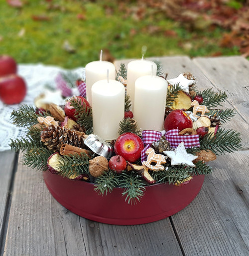 Adventní svícen "Vánoční pečení" — foto 3