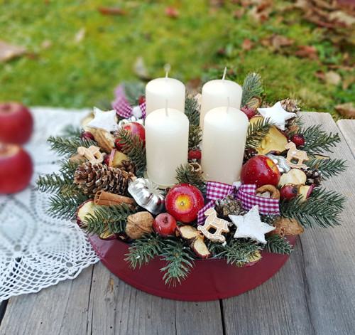 Adventní svícen "Vánoční pečení" — foto 6