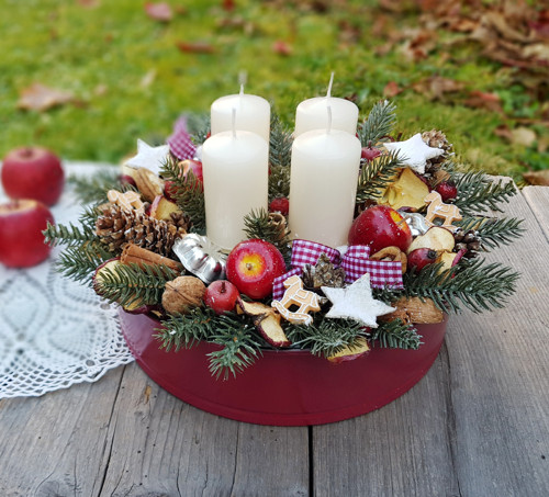 Adventní svícen "Vánoční pečení" — foto 5