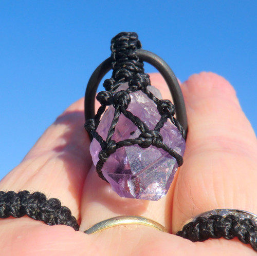 Amulet 3) Ametyst Životní síla — foto 4