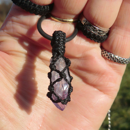 Amulet 4) Ametyst Životní síla — foto 4