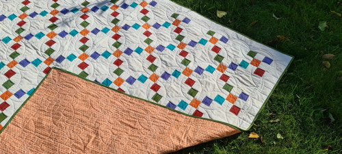 Irish Chain quilt creme — foto 2