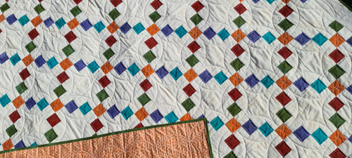 Irish Chain quilt creme — foto 4