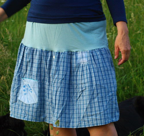 Recy sukně košilová — foto 3