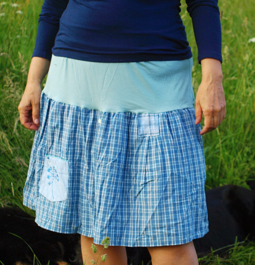 Recy sukně košilová — foto 4