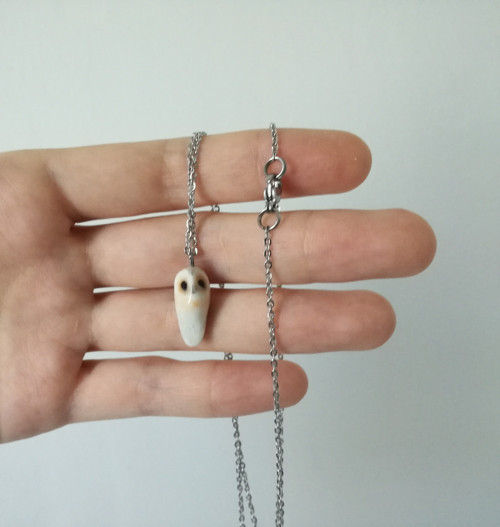 Přívěsek sova porcelánová — foto 4