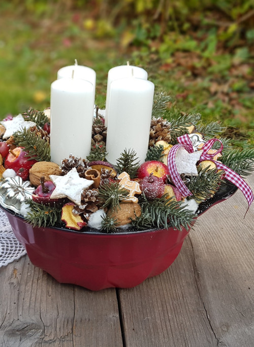 Adventní svícen "Vánoční pečení" — foto 3