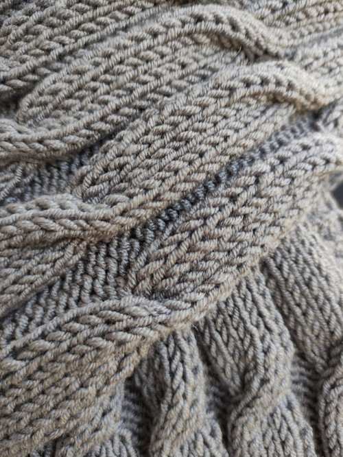 Pánská šála Klasika copánková — foto 3
