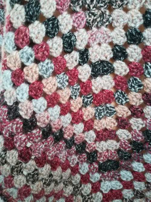 Podzimní teplé poncho — foto 4