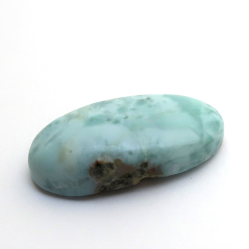 Kabošon kazový larimar ovál 33mm — foto 4