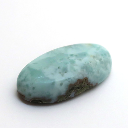 Kabošon kazový larimar ovál 33mm — foto 3