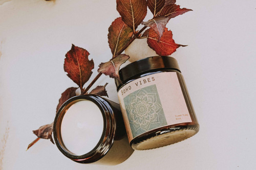Sójová svíčka - BOHO VIBES .... 120 ML — foto 2