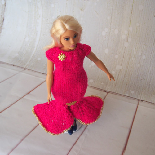 Šaty Barbie baculka, dlouhé — foto 2