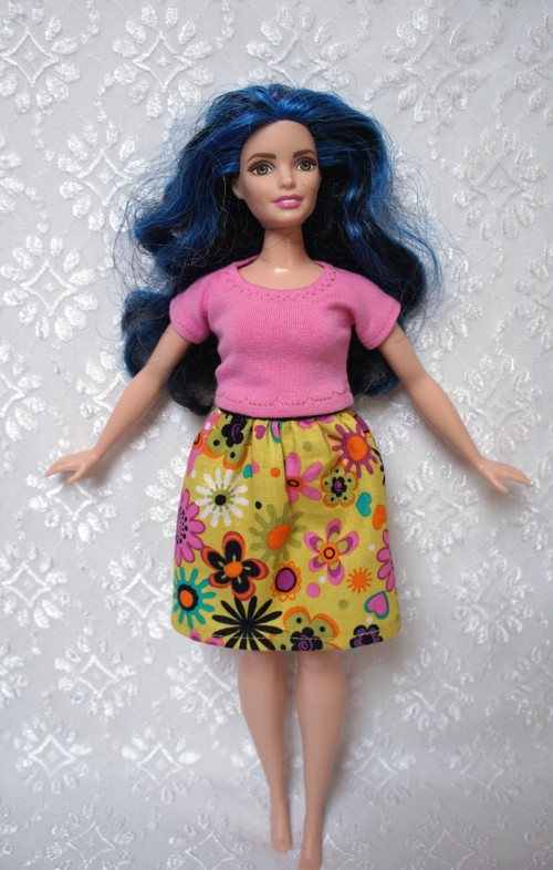Barbie baculka - sukně — foto 2