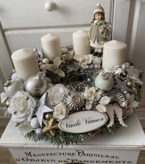 Adventní věnec slavnostní — foto 5