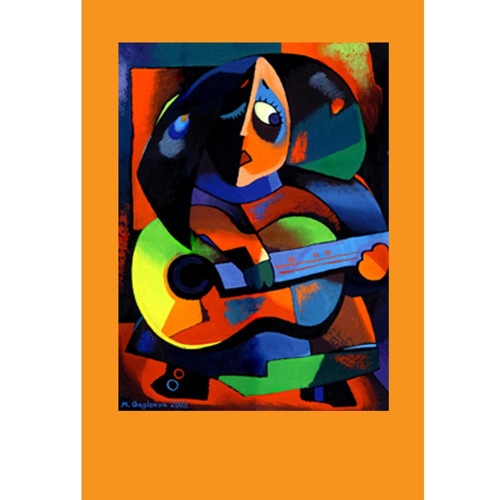 Obraz "Kytaristka" — foto 3
