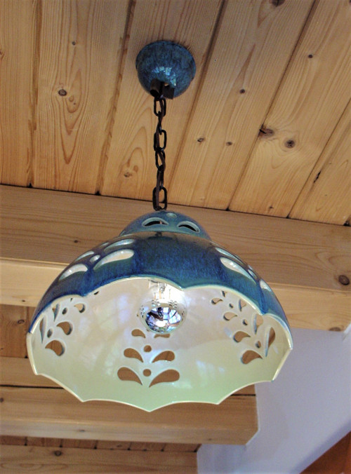 Lampa, luster Večerné more — foto 2