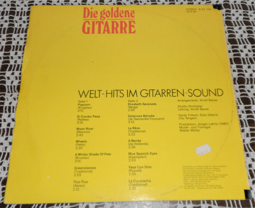 Die goldene GITARRE, gramodeska, 1980 — foto 4