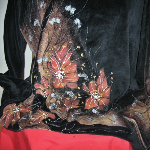 Sametová mikina 15729 — foto 2