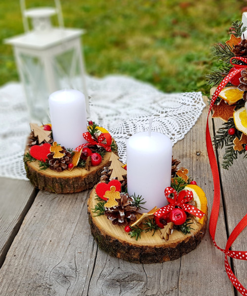 Svícínky "Vůně pomerančů" — foto 2