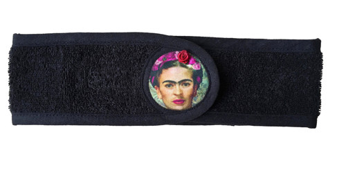 Frida Kahlo: Černá kosmetická čelenka — foto 3