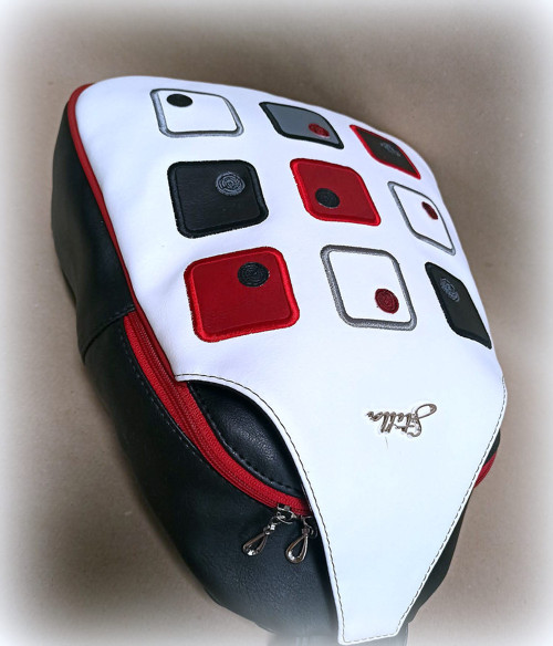 Sling bag black retro — foto 3