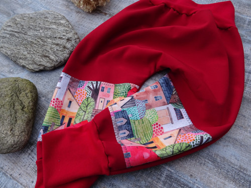 BAGGY SOFTSHELL ... dark red — foto 5
