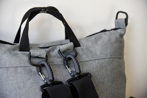 PENTABACKPACK - šedá se žlutou — foto 4