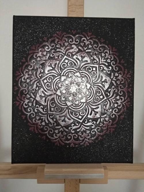 Mandala Harmonie stříbrná — foto 2